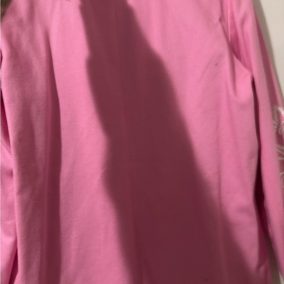 Bob Mackie Pink Blazer with Intricate White Design - Picture 11 of 13